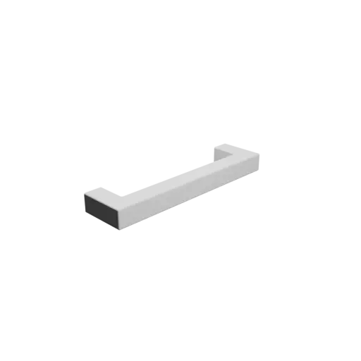 U-shaped handle STL 3D file 35×140×14 mm (Center-to-center 126 mm)