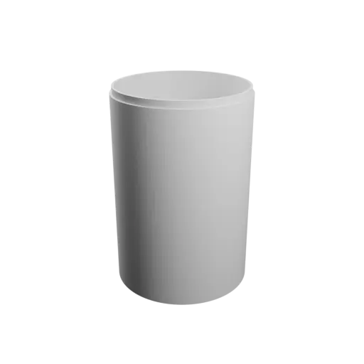 Round box with lid STL file ⌀ 100 mm - Height: 150 mm, Shell: 3 mm