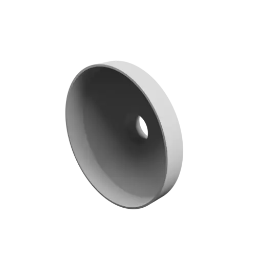 Tube adapter STL file ⌀ 200–50 mm (Length: 80 mm)