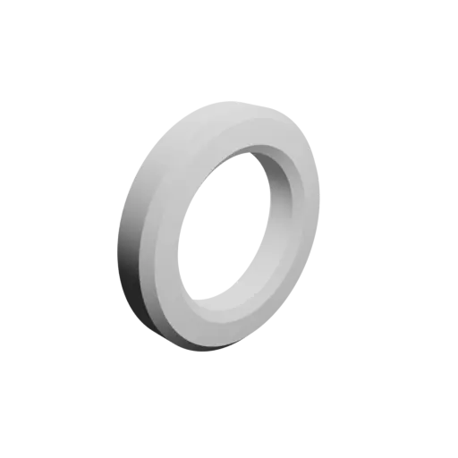 Washer / Flat Gasket STL file ⌀ID: 26 mm ⌀OD: 40 mm thickness: 8 mm + chamfers