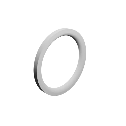 Washer / Flat Gasket STL 3D file ⌀ID: 57 mm ⌀OD: 71 mm thickness: 5 mm + fillet