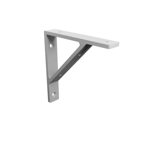 Mounting bracket 150×150 mm STL 3D file, thickness 6 mm, hole diameter 7 mm