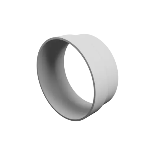 Tubing adapter STL file ⌀ 90–85 mm (Length: 39 mm)